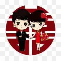 新郎新娘素材图片免费下载高清装饰图案png千库网图片编号1227804