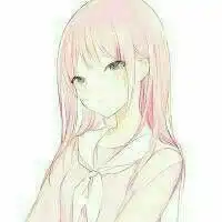 微信头像卡通人物女嘴唇
