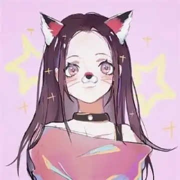 橙色头像女生霸气系二次