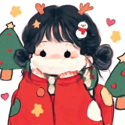 闺蜜头像2022新年红色系头像