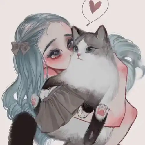 敲可爱的动漫女生头像