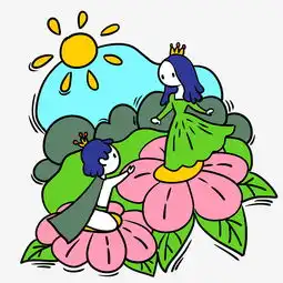 手绘卡通可爱梦幻童话公主王子图片素材其他格式下载动漫人物大全