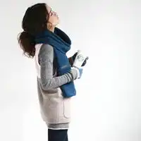 围巾女生头像高清好看的戴围巾女生头像图片