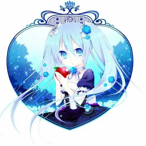 二次元头像初音未来