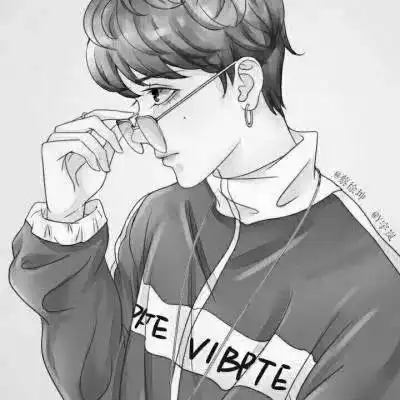 时尚动漫二次元动漫男生头像