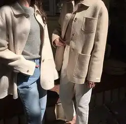 冬天必穿莫兰迪色系,谁穿谁高级