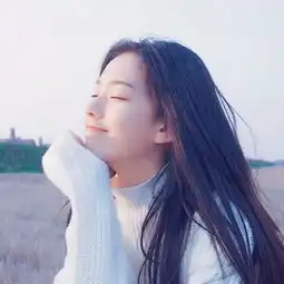 橙色系女生头像图片小窝