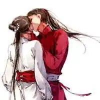 情侣头像红色系简约微信头像图片大全