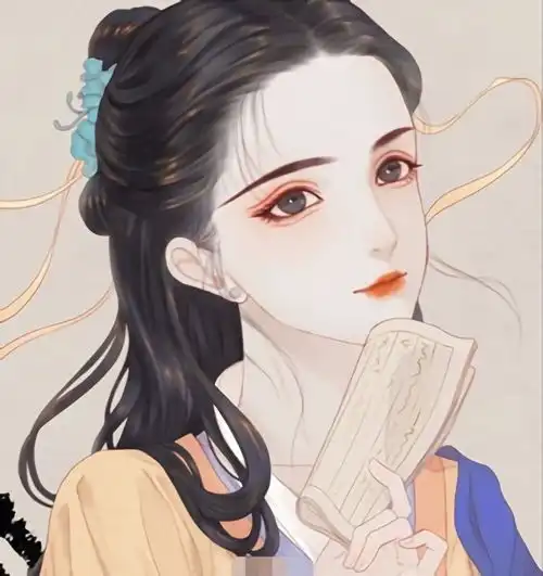 古风动漫女头盐于律己,甜以待人