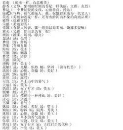 谁能给点好听点的两个字的名字