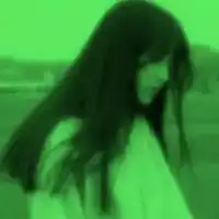 qq头像女绿色系病态