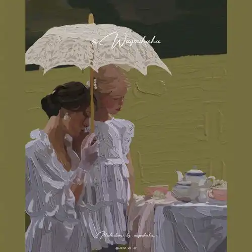 ins油画风头像