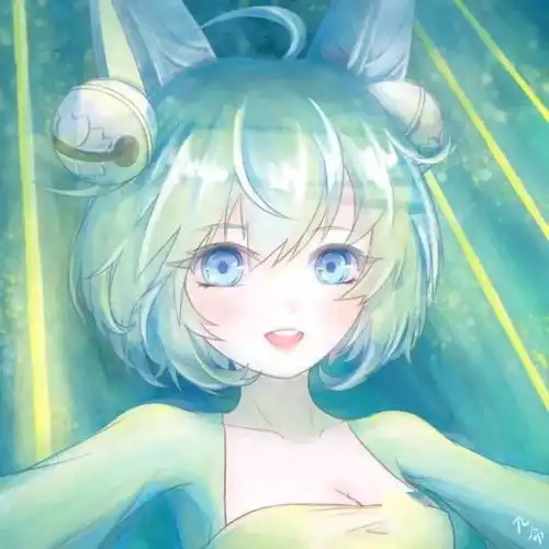 这波绿色系女生头像送给你