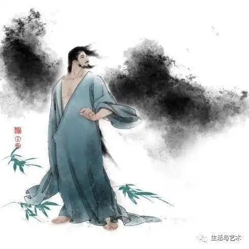 一组很有味道的水墨小画