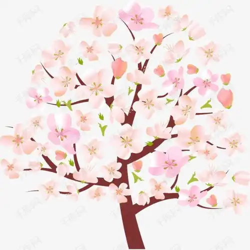 卡通樱花树素材图片免费下载高清装饰图案psd千库网图片编号1127243