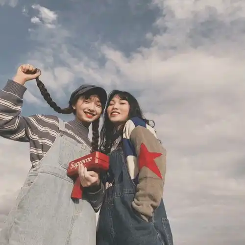 仙女系头像动漫可爱闺蜜