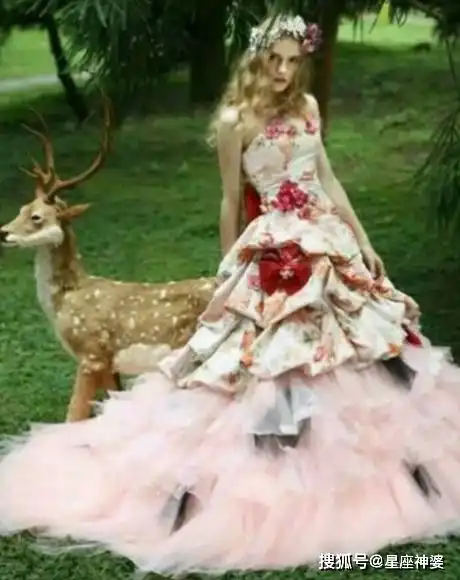 十二星座森系婚纱,处女座婚纱十分的让人爱慕