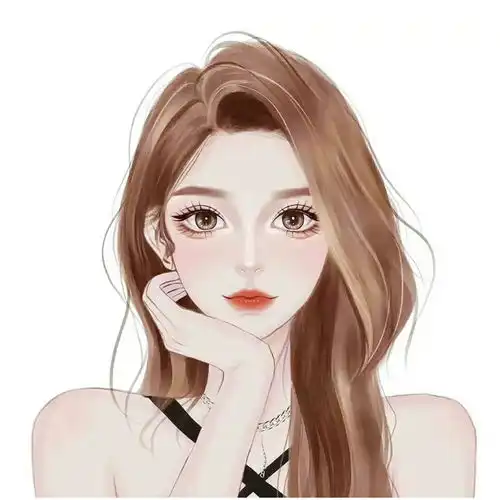 动漫韩系ins风女生头像拍照姿势