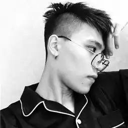 2018超棒的黑白帅哥头像图片我们都太骄傲话说的太早