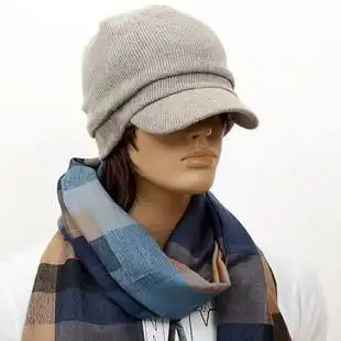 皮肤白的男生,帽檐男保暖帽,戴什么颜色的好看