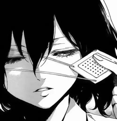 精选优质黑白动漫女生头像136