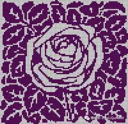 刺绣图纸关于提花玫瑰花刺绣的图纸