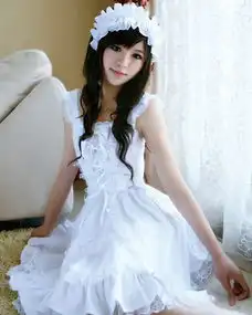 清新自然纯白女仆萝莉图片