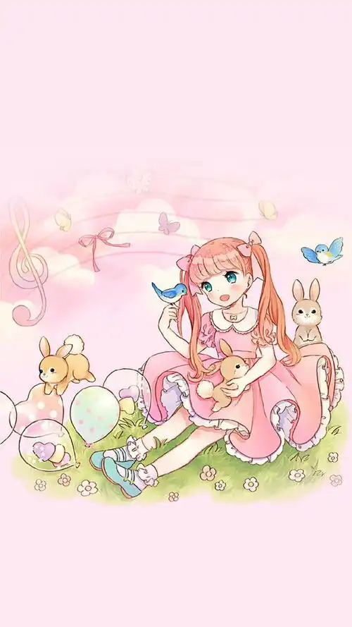 精美动漫壁纸26期女生系列世上没有偶然,有的只是必然