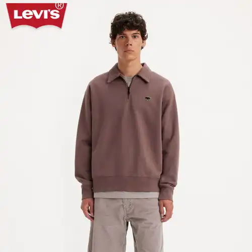 斐乐fila男子针织套头衫时尚简约卫衣传奇蓝nv185104axxl