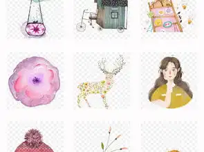 手绘日系小清新风景人物装饰插画png素材图片模板下载74.99mb其他大全生活工作