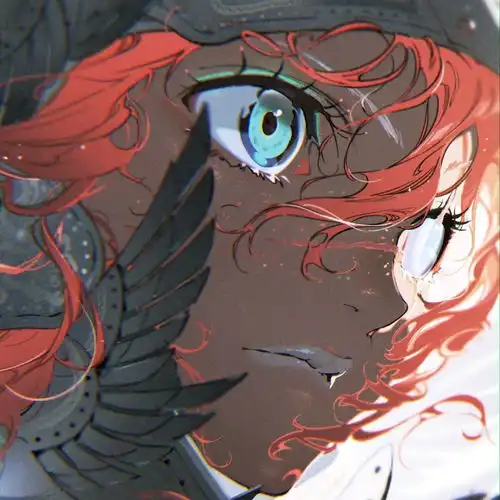 阴影女生头像系头像动漫