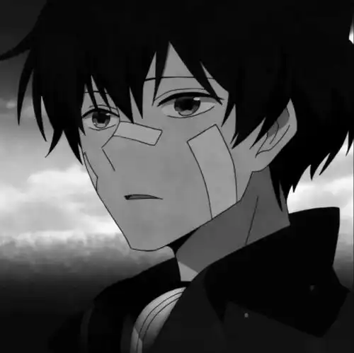 动漫男生头像丧系高清动