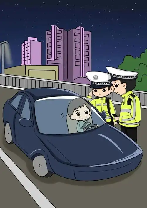 2025警察节巴州公安交警用漫画方式致敬人民警察