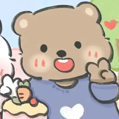 2023最新超萌可爱兔子小熊二次元情侣头像我要个性网