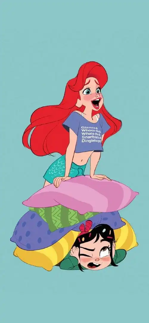 有哪些特别好看的迪士尼公主壁纸头像