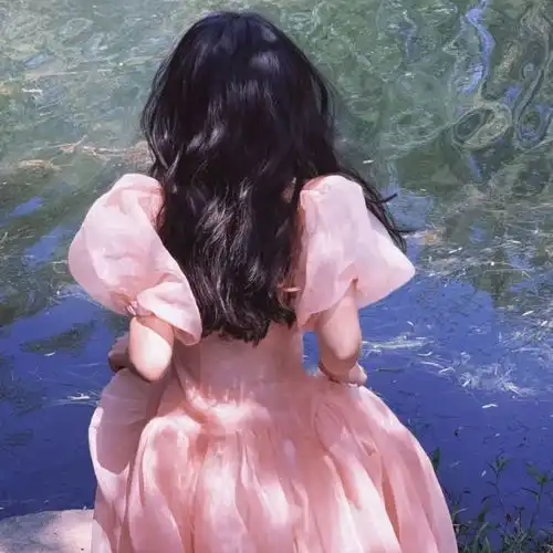 招桃花粉色系温柔小众女生头像328