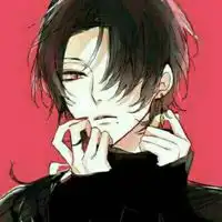 高冷中分动漫男生头像唯美帅气动漫头像中分男生韩版