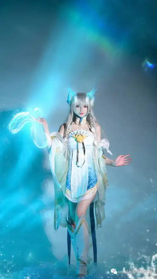 cos王者荣耀西施游龙清影cos正片十八