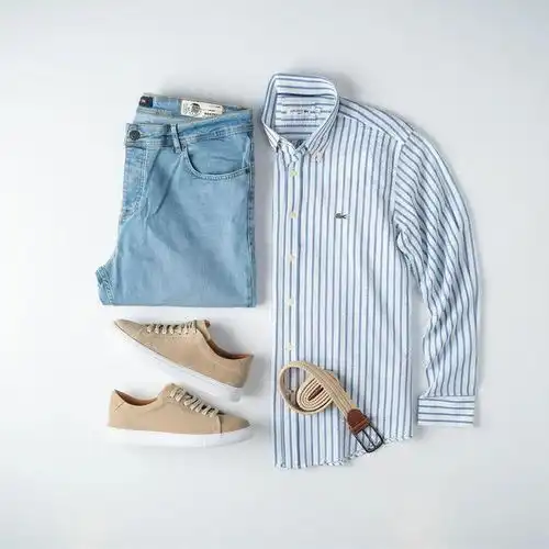 男生长袖衬衫怎么穿才好看试试这3套,提升你的颜值