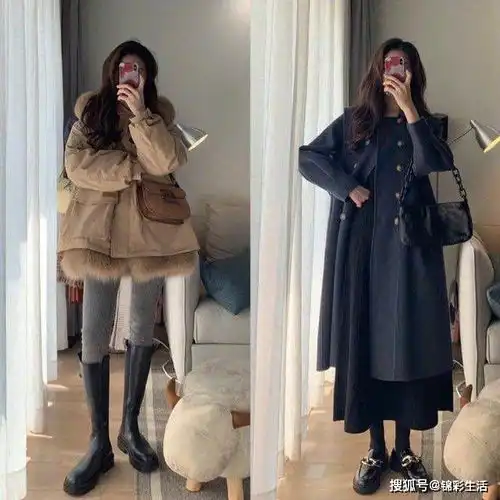 女人会不会打扮,看她冬天穿什么裤子就知道,差距很明显