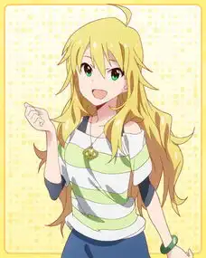 动漫二次元插画少女偶像大师人物星井堆糖,美好生活研究所