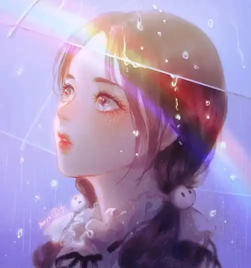 超精美古风动漫头像你是藏在云层里的月亮