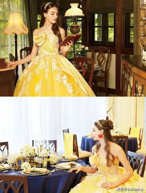 玛丽苏派的祖师奶奶来捞钱了迪士尼公主系列推出联名婚纱