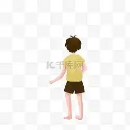 孩子背影卡通图片孩子背影卡通图片素材免费下载千库网