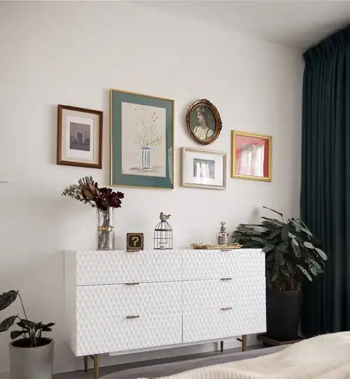 103㎡北欧极简三居装修案例效果图