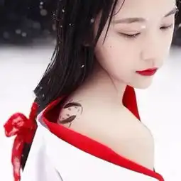 红色系头像红尘一遇,相思一生