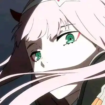 女生头像动漫御姐红黑