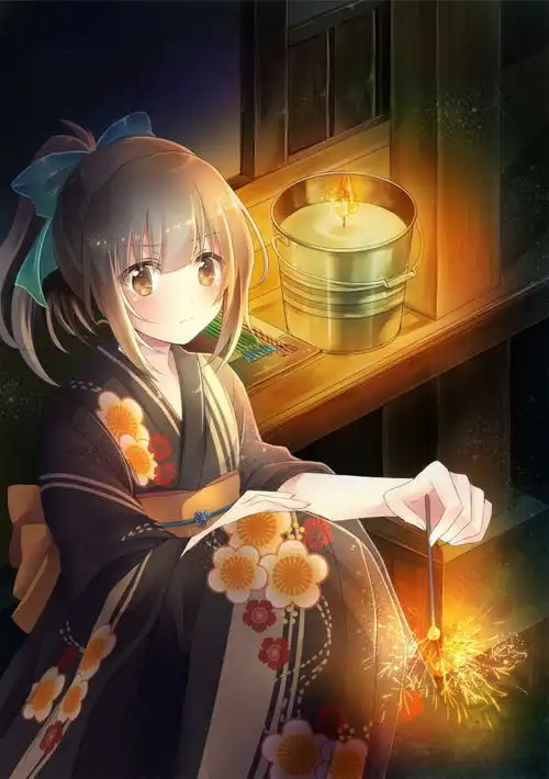 二次元动漫精美冰糖仙女壁纸