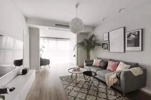 72㎡北欧ins风小宅,每个角落都是高颜值