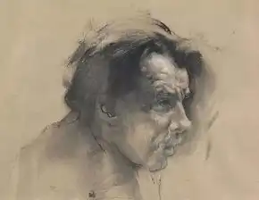 看完这7位大师的素描后,发现我画的是伪素描